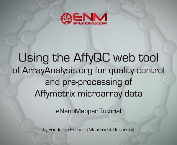 AffyQC web tool of ArrayAnalysis.org for quality control and pre-processing of Affymetrix microarray data