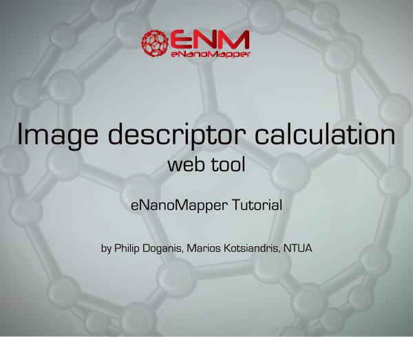 Image descriptor calculation web tool