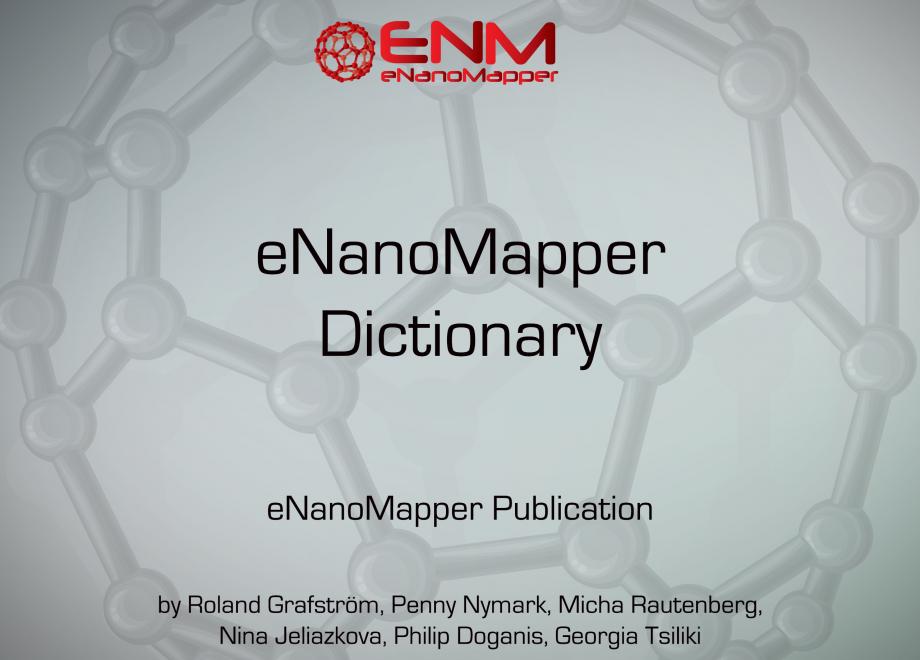 eNanoMapper Dictionary