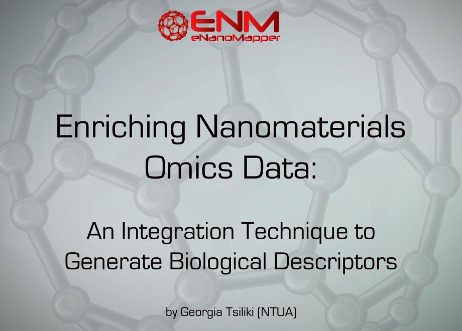 Enriching Nanomaterials Omics Data