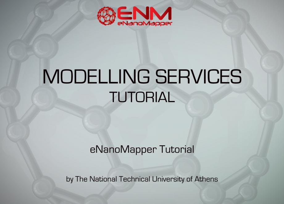 Nano Modelling Services Tutorial