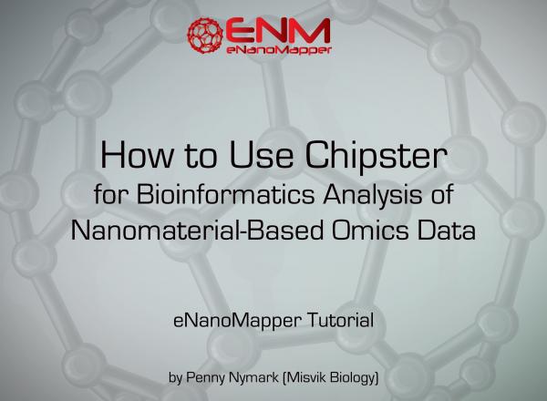 How to Use Chipster for Bioinformatics Analysis of Nanomaterial-Based Omics Data